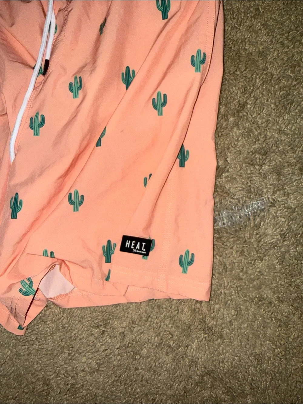 Used heat gym shorts with liner.